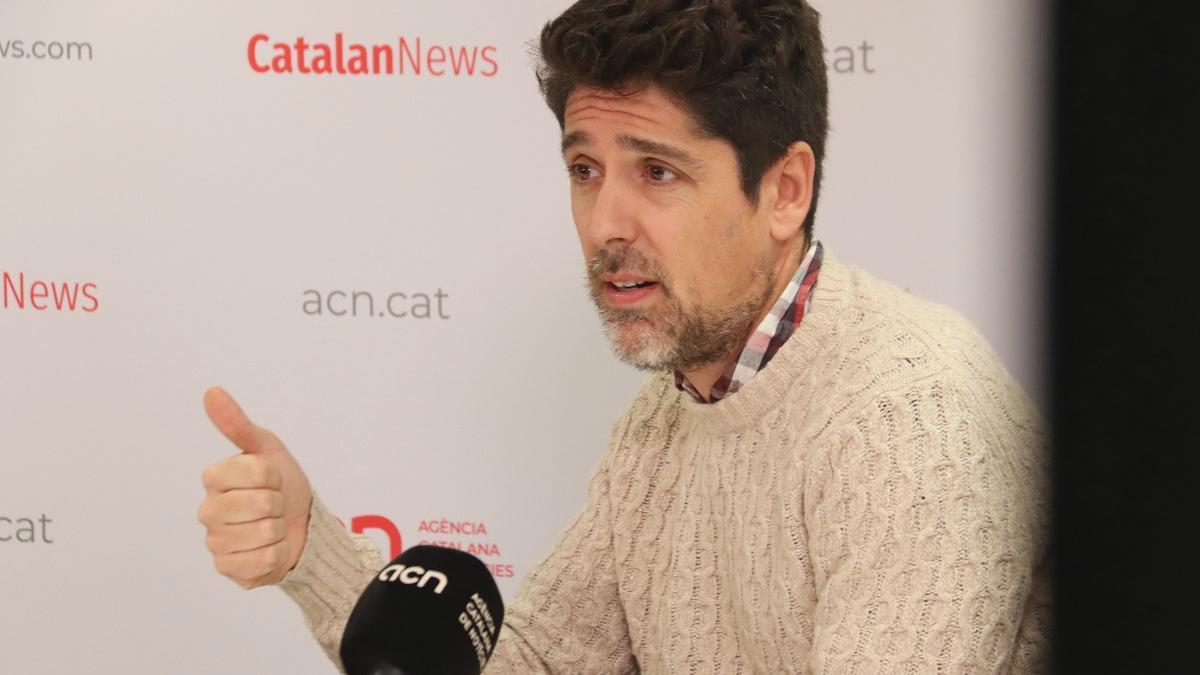 El portavoz de los Comuns en el Parlament, David Cid