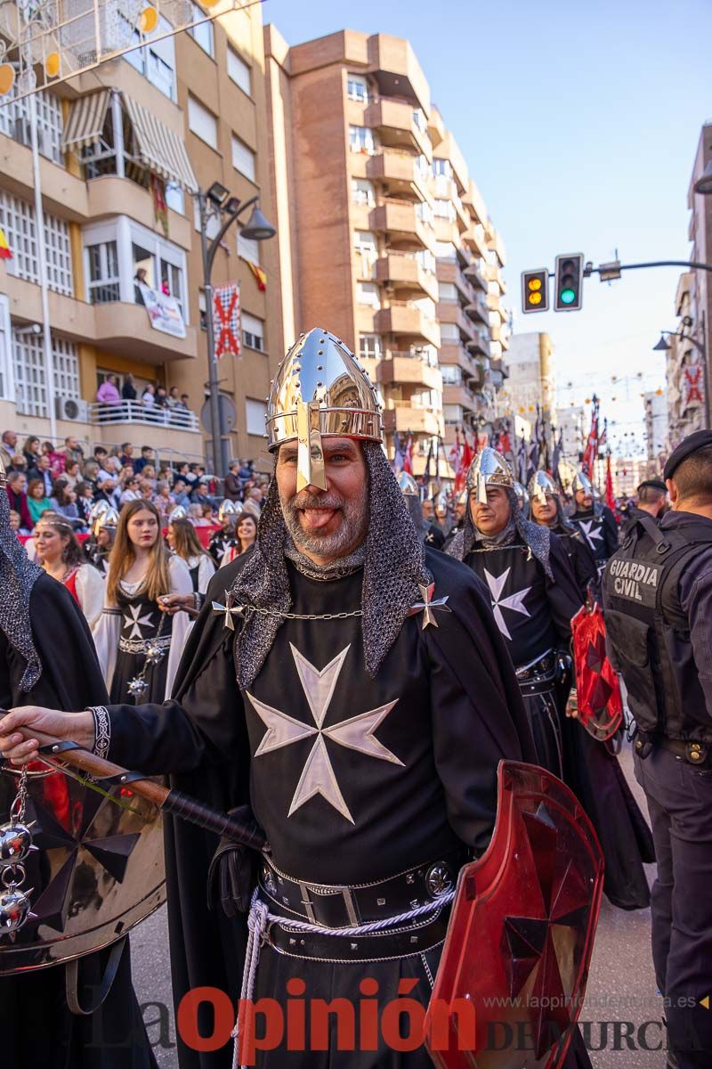 Procesión de subida a la Basílica en las Fiestas de Caravaca (Bando Cristiano)