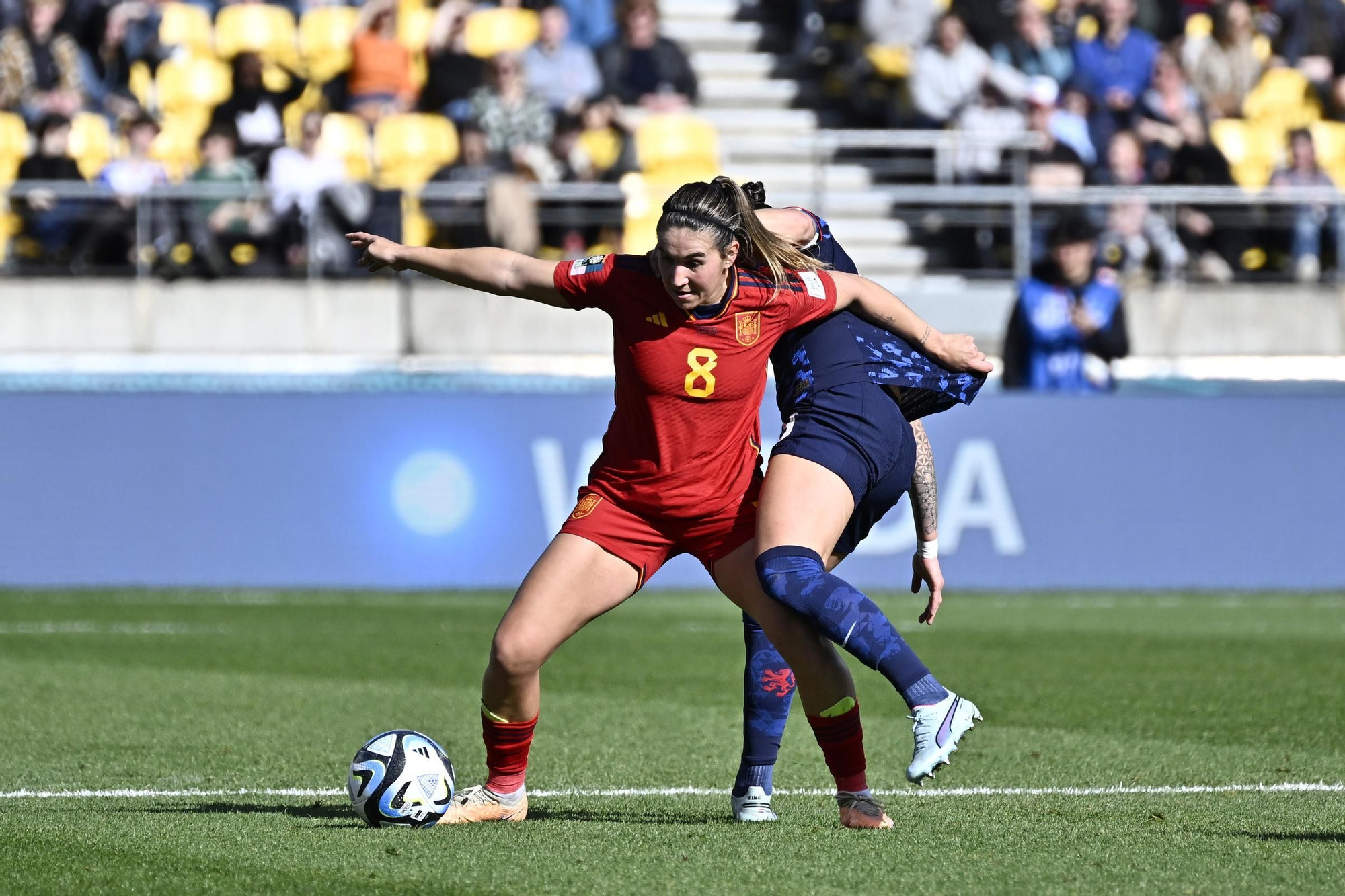 Mariona Caldentey fue decisiva en el España-Países Bajos del Mundial