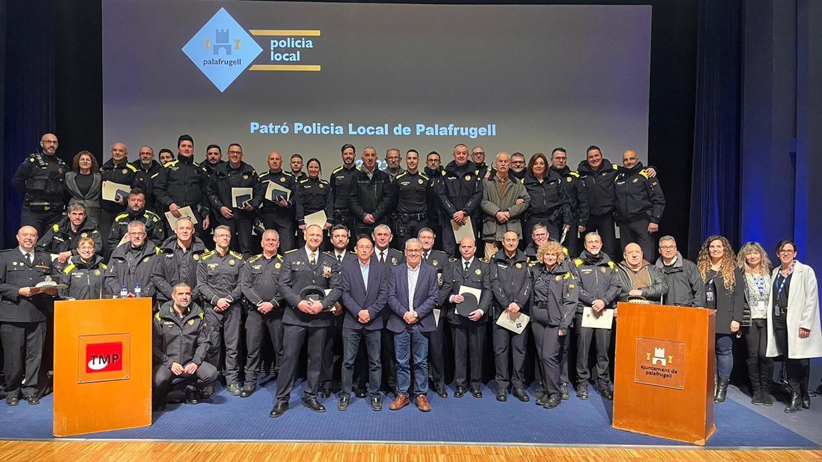 El Patró de la Policia Local de Palafrugell el 2023