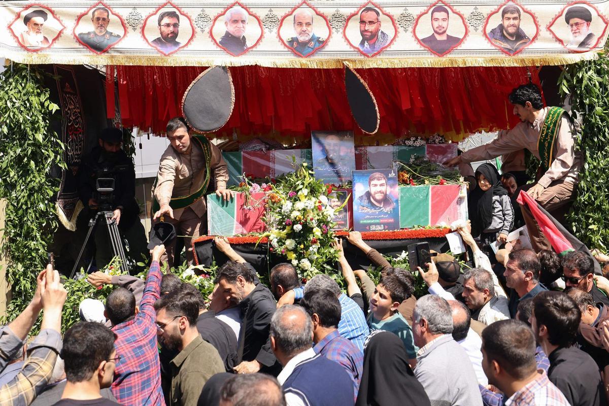 Los iranís salen a la calle por la causa palestina