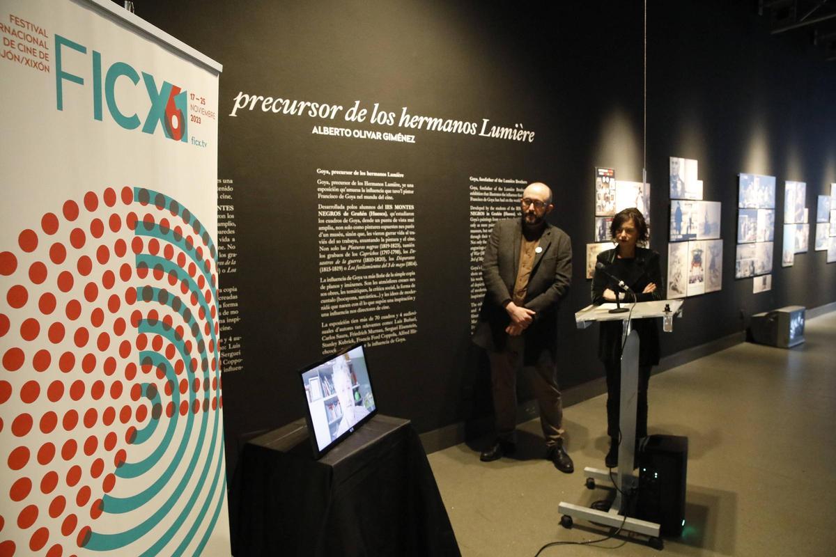 Exposición de Goya y el cine en el Antiguo Instituto de Gijón