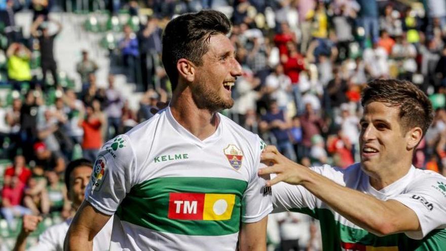 Borja Valle y Hervías durante el partido ante el Sevilla Atlético