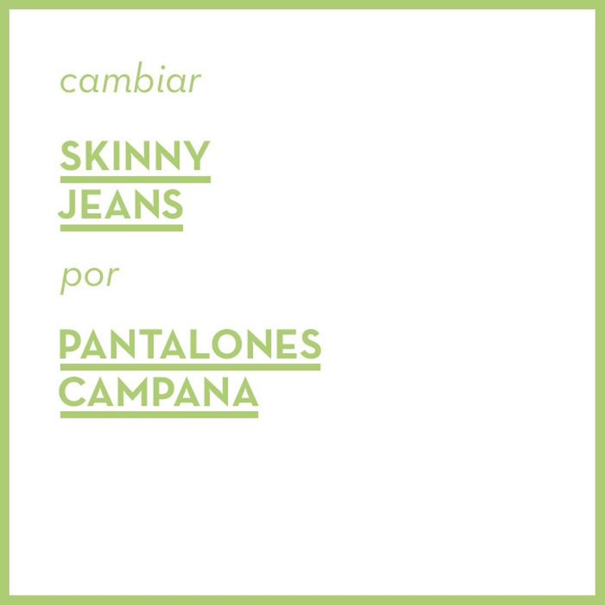 Skinny Jeans - Pantalones campana