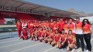 las Selecciones Españolas Absolutas de Relevos 4x100 metros preparan en La Nucía sus grandes citas