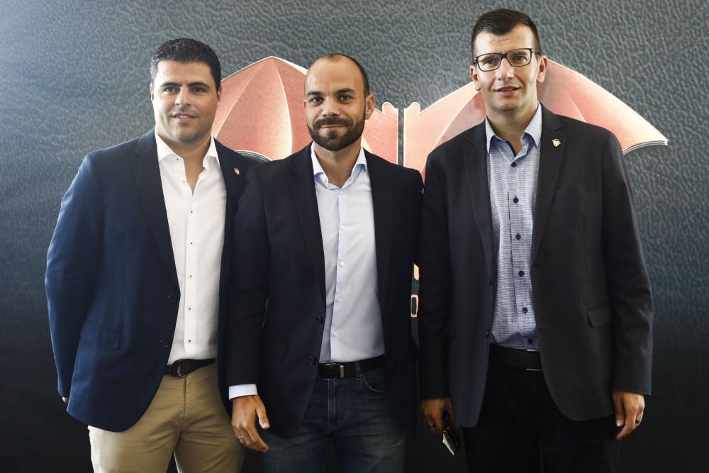 Photocall en la presentación del Centenario del Valencia CF