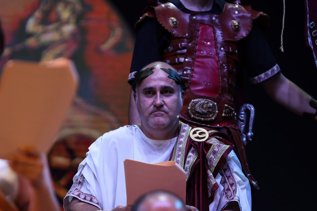 El Senado Romano más sátiro de las fiestas de Carthagineses y Romanos