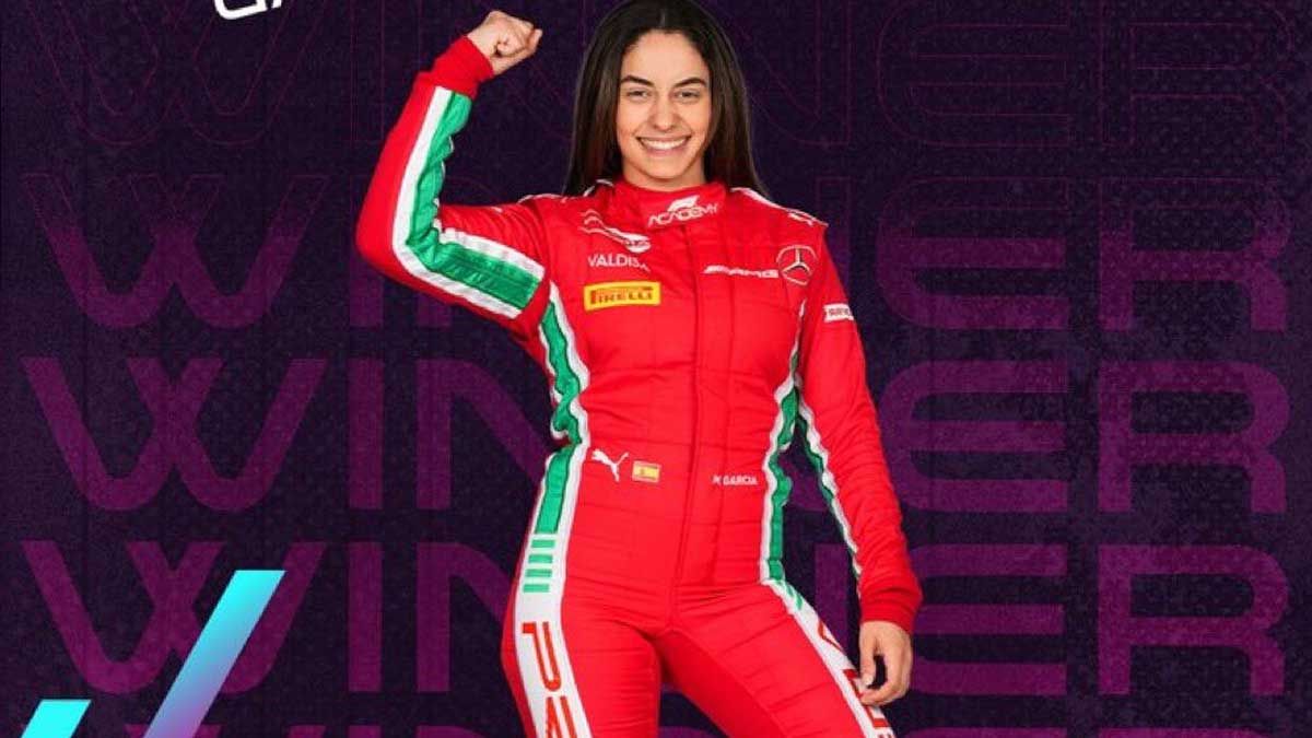 Marta García ha estrenado su palmarés de victorias en la nueva F1 Academy