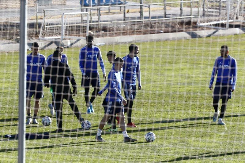 Primer entrenamiento de André Pereira