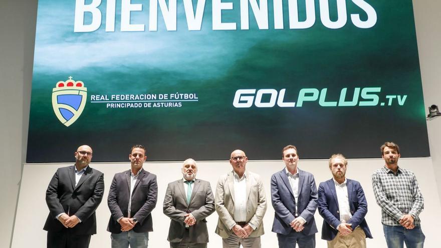 Golplus.tv aspira a retransmitir todos los partidos del fútbol base asturiano