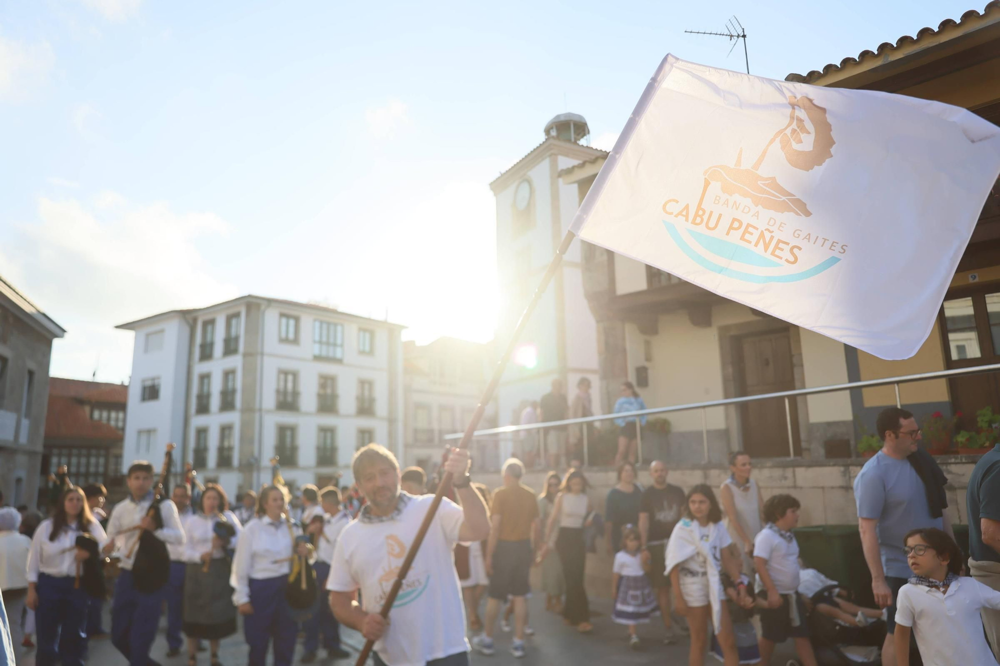 EN IMÁGENES: La procesión de "la llamada de la mar" en el Carmen de Luanco