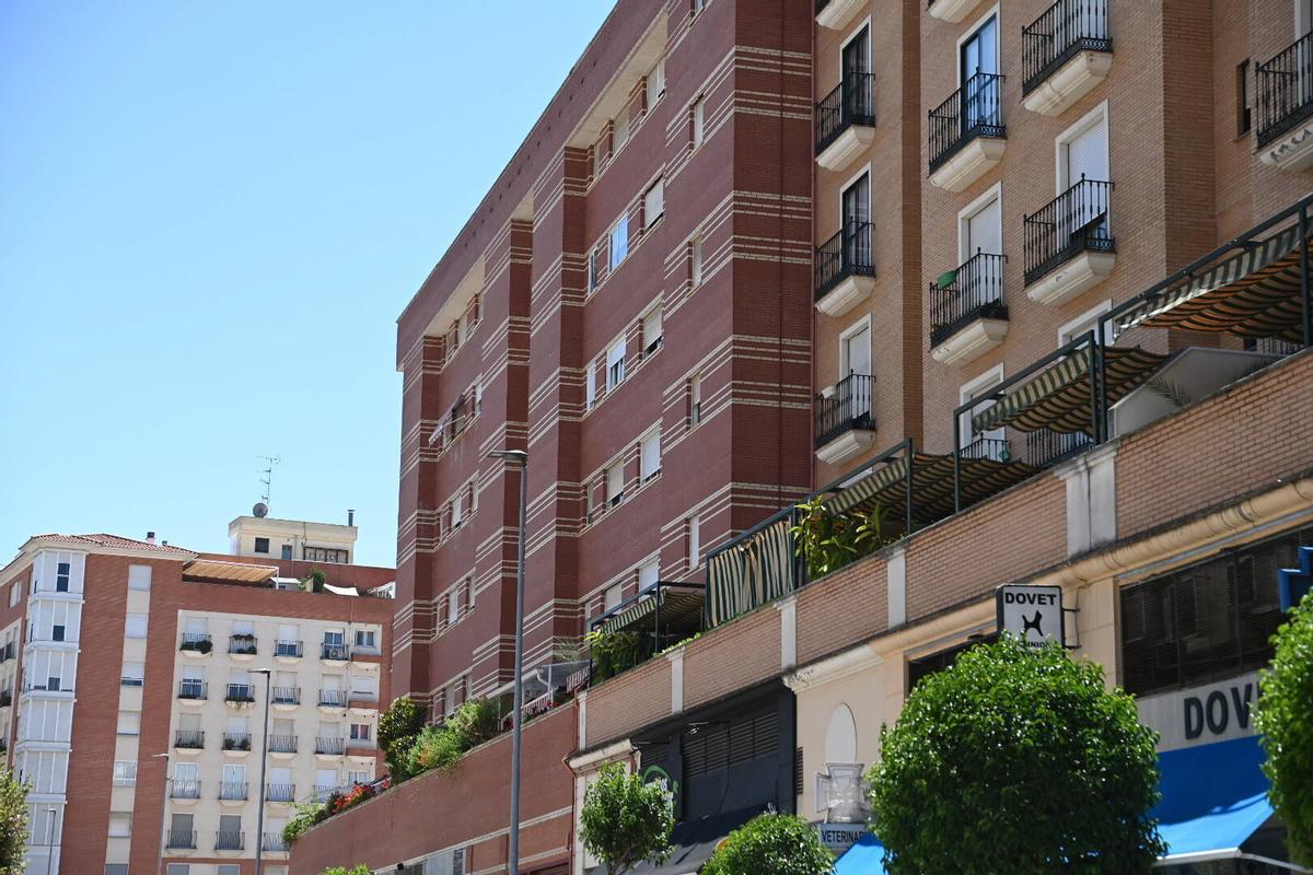 Bloques de pisos en Badajoz, imagen de archivo.