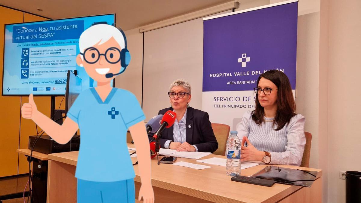 Así es "Noa" la primera IA de Asturias que gestionará las citas de los centros de salud