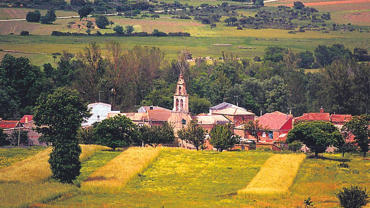 Vista general de Sesnández (Zamora).