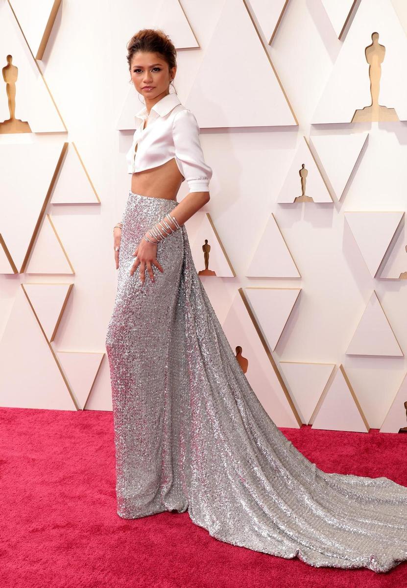 Zendaya, de Valentino, en los Premios Oscar 2022