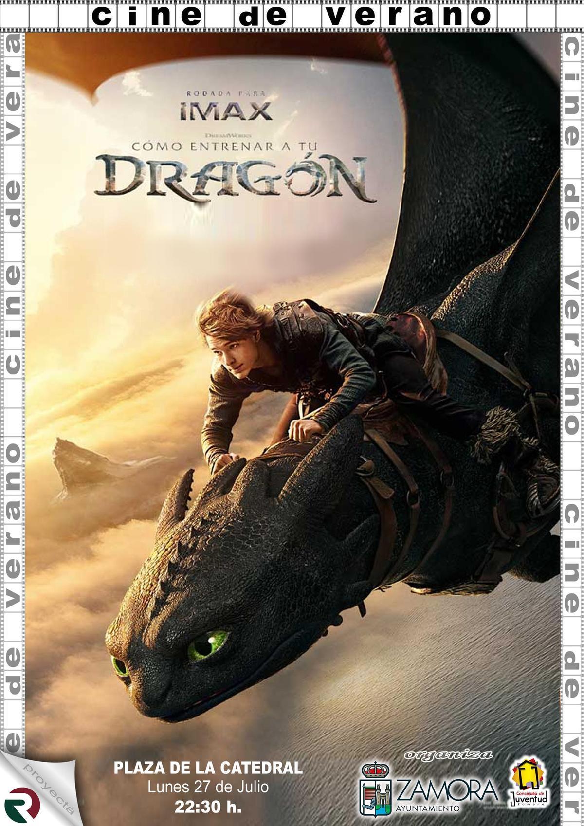 Julio 27 Como entrenar a tu dragón
