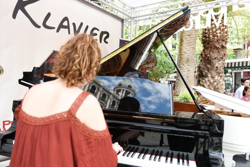 Pianos en las calles de Murcia