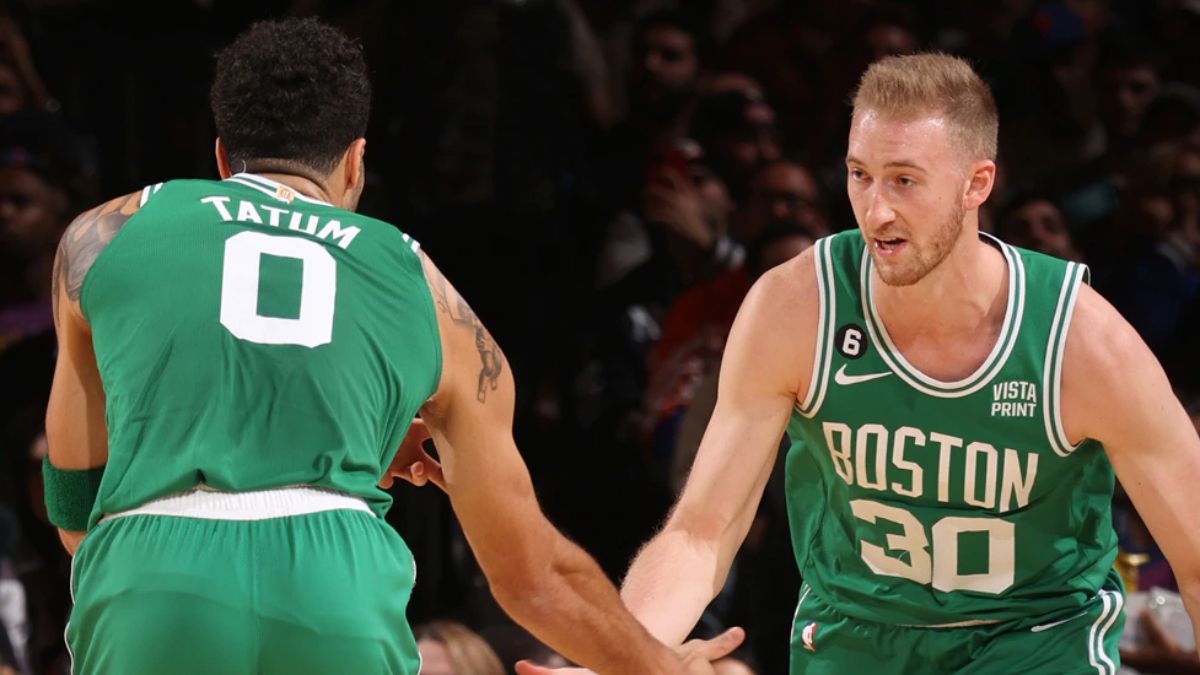 Los Boston Celtics baten el récord de triples de la franquicia