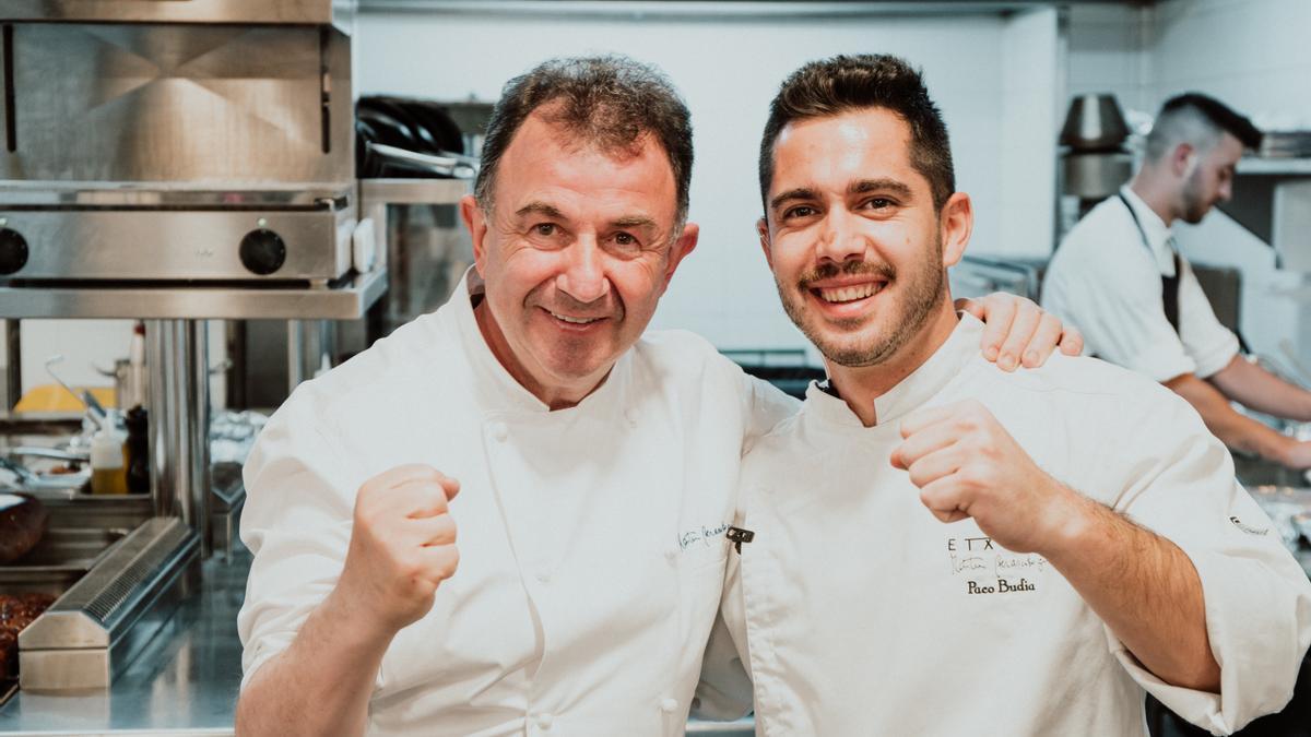 Martín Berasategui y Paco Budía, en Etxeko Ibiza.