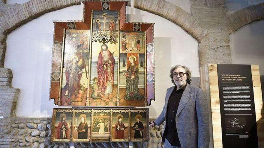 Aragón descartó comprar el retablo de San Martín de Capella por falta de recursos
