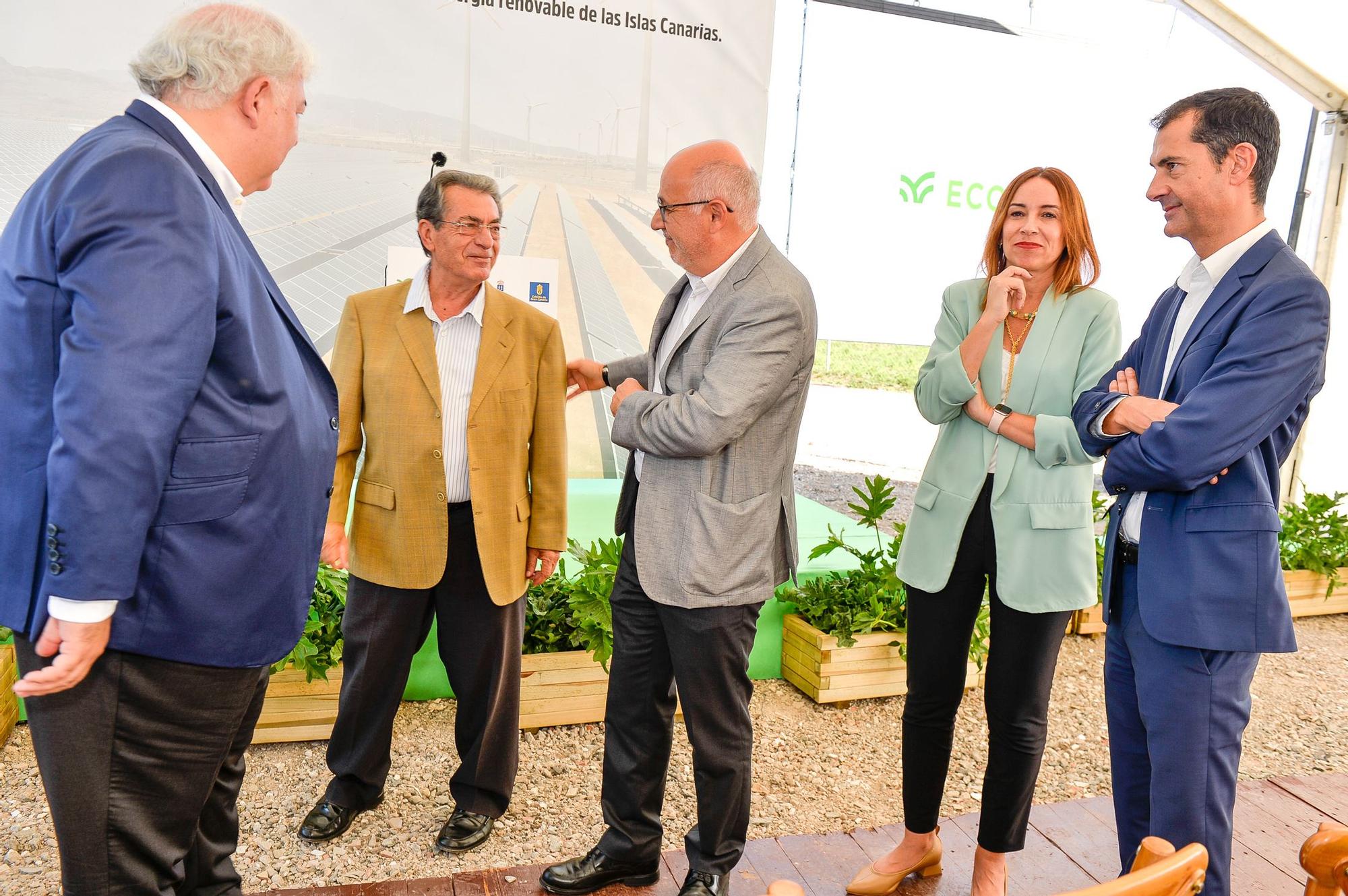 Inauguración del mayor complejo de generación de energía renovable de Canarias