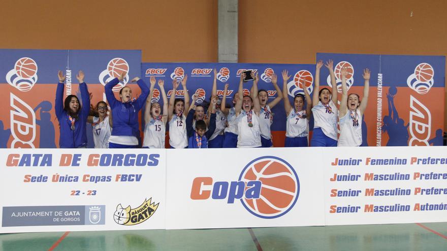 El NBF Castelló conquista en Gata su tercera Copa Preferente