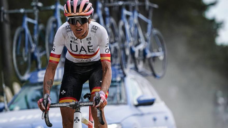 Mavi García, durante su participación en el Tour de Francia.