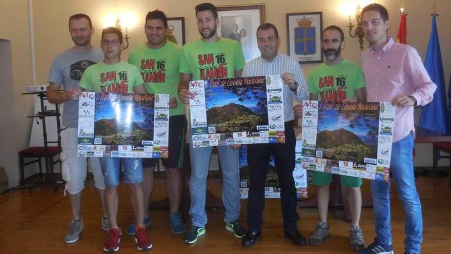 Presentación de la &quot;Picu La Cerica Trail&quot;, en Cangas de Onís.