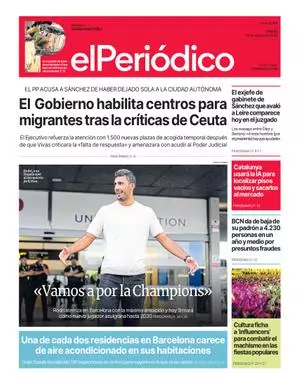 La portada de EL PERIÓDICO del 18 de agosto de 2026