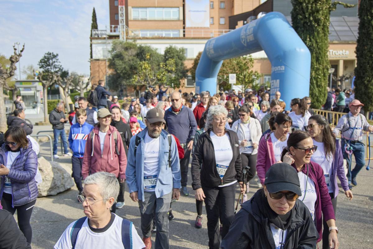 Les imatges de la Marxa Solidària pels 70 anys del Trueta