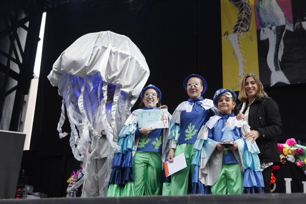 Entrega de premios del Antroxu de Gijón