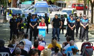 La Policía Local de Esplugues se reorganiza y presenta los nuevos dispositivos de proximidad, civismo y prevención