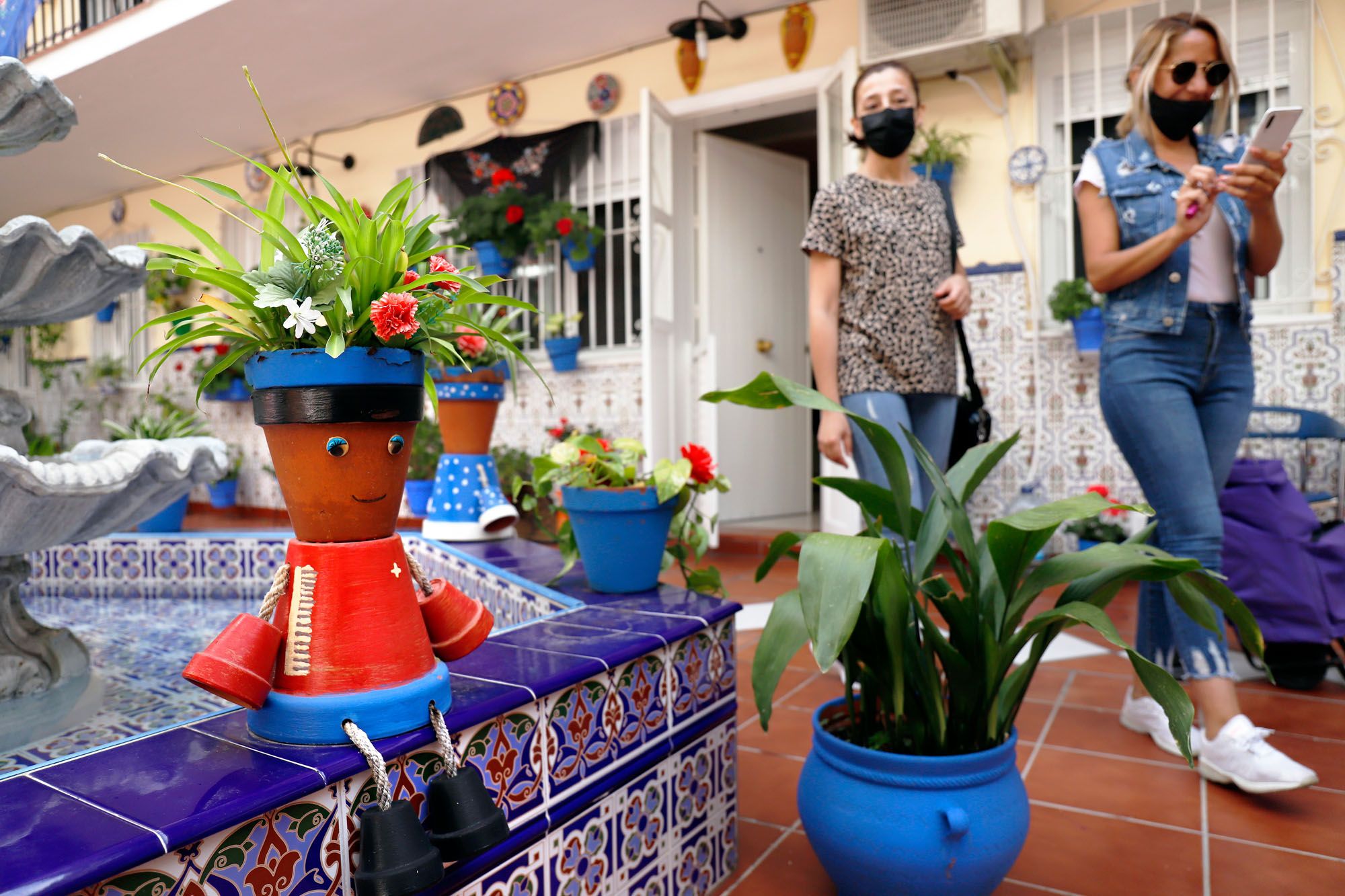 Concurso de balcones del barrio de la Trinidad