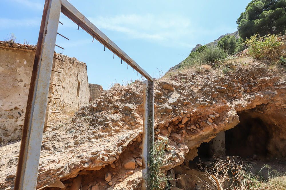 Mina abierta en Orihuela