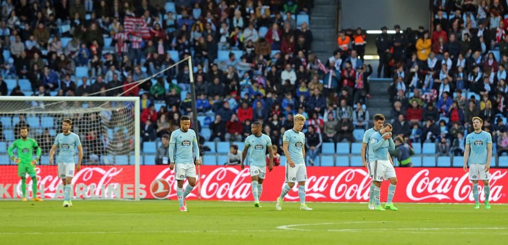 Las mejores fotos del encuentro entre el Celta y el Athletic, que finalizó con victoria visitante (0-3), en Balaídos