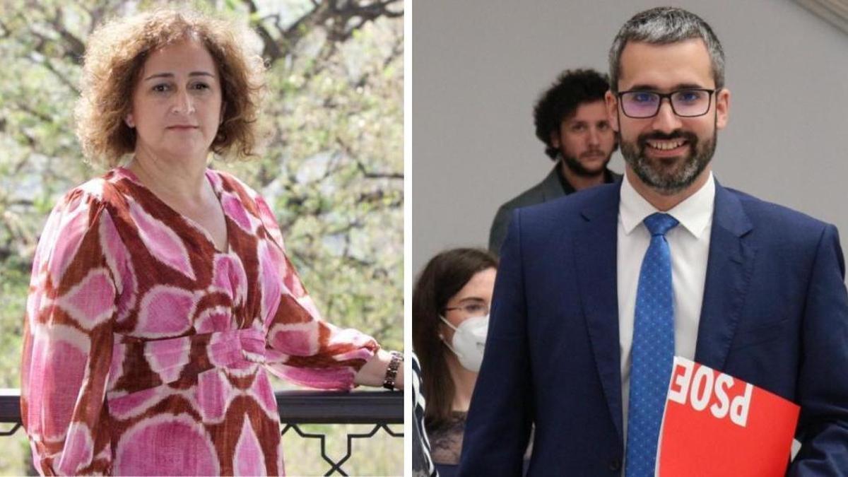 Caridad Rives y Francisco Lucas, números 2 y 1 de la propuesta del PSRM para el Congreso el 23J.