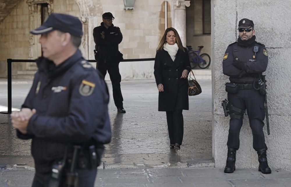 El día de la Sentencia de Nóos en la Audiencia de Palma