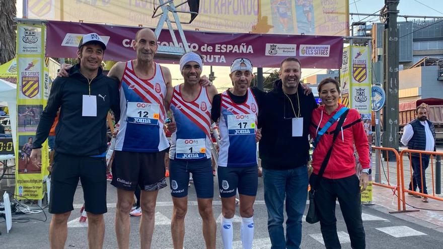 Manel Deli, subcampió d&#039;Espanya dels 100 km