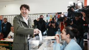 Andueza (PSE-EE) llama a votar para que la ciudadanía vasca decida qué futuro quiere para Euskadi