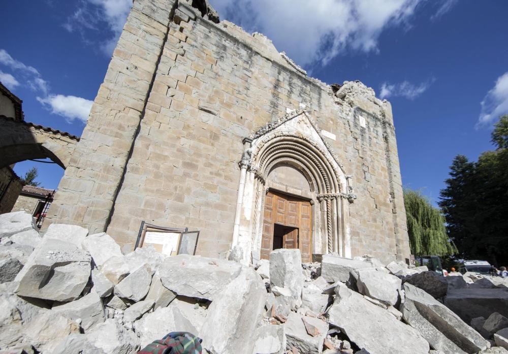 Terremoto en el centro de Italia