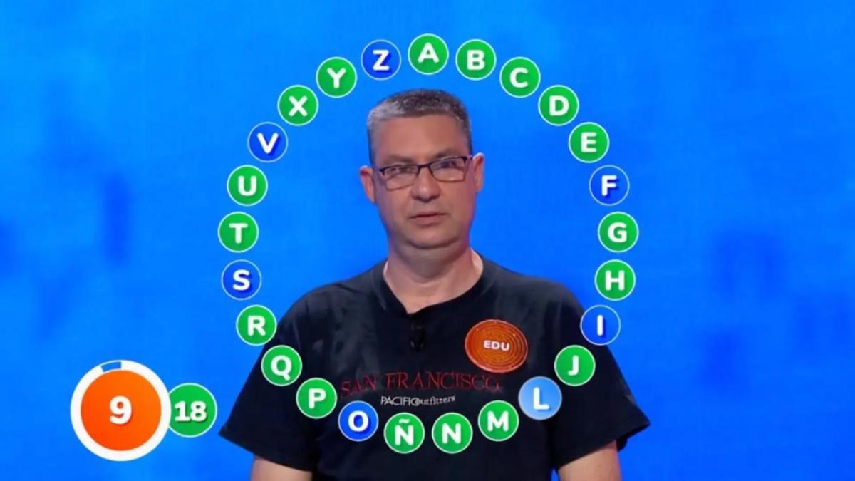 Eduardo Benito, concursante de 'Pasapalabra'