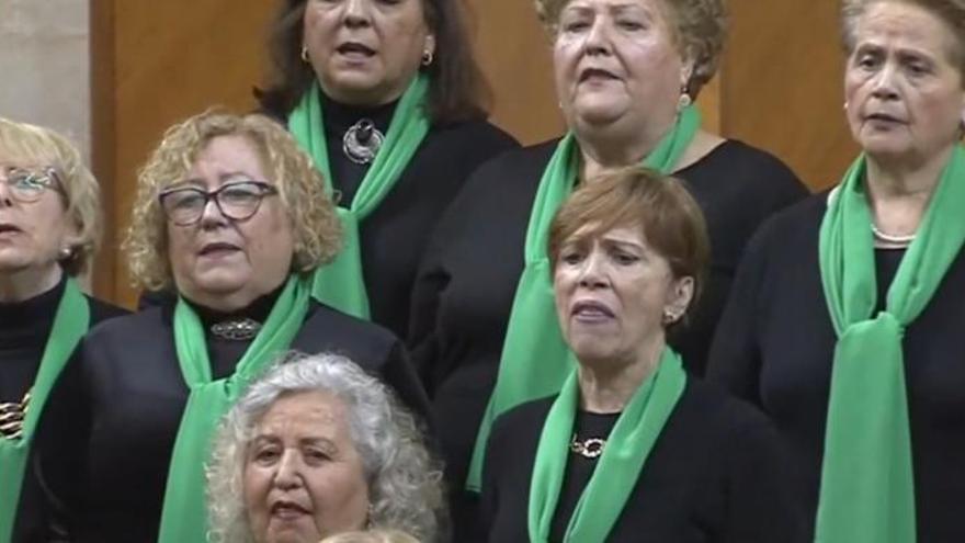 La versión del himno de Andalucía del Coro Azahar de Cantillana