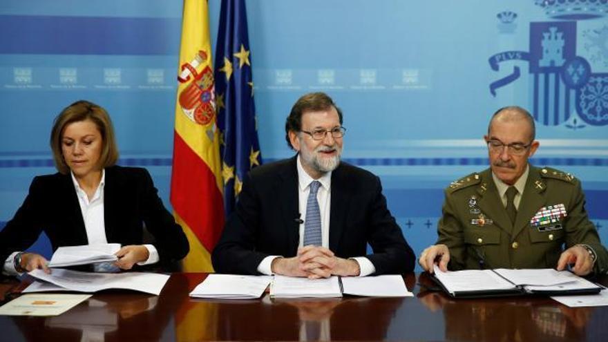 Rajoy al contingente en misiones militares en el extranjero: &#039;&#039;sois la mejor versión de España&#039;&#039;