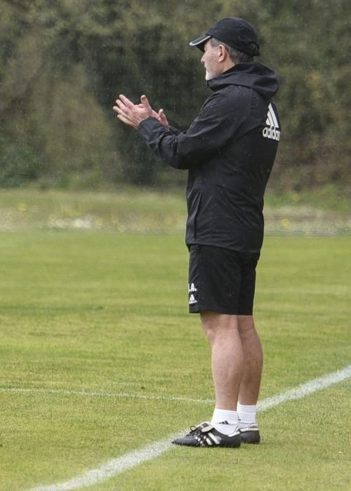 Entrenamiento del Real Oviedo