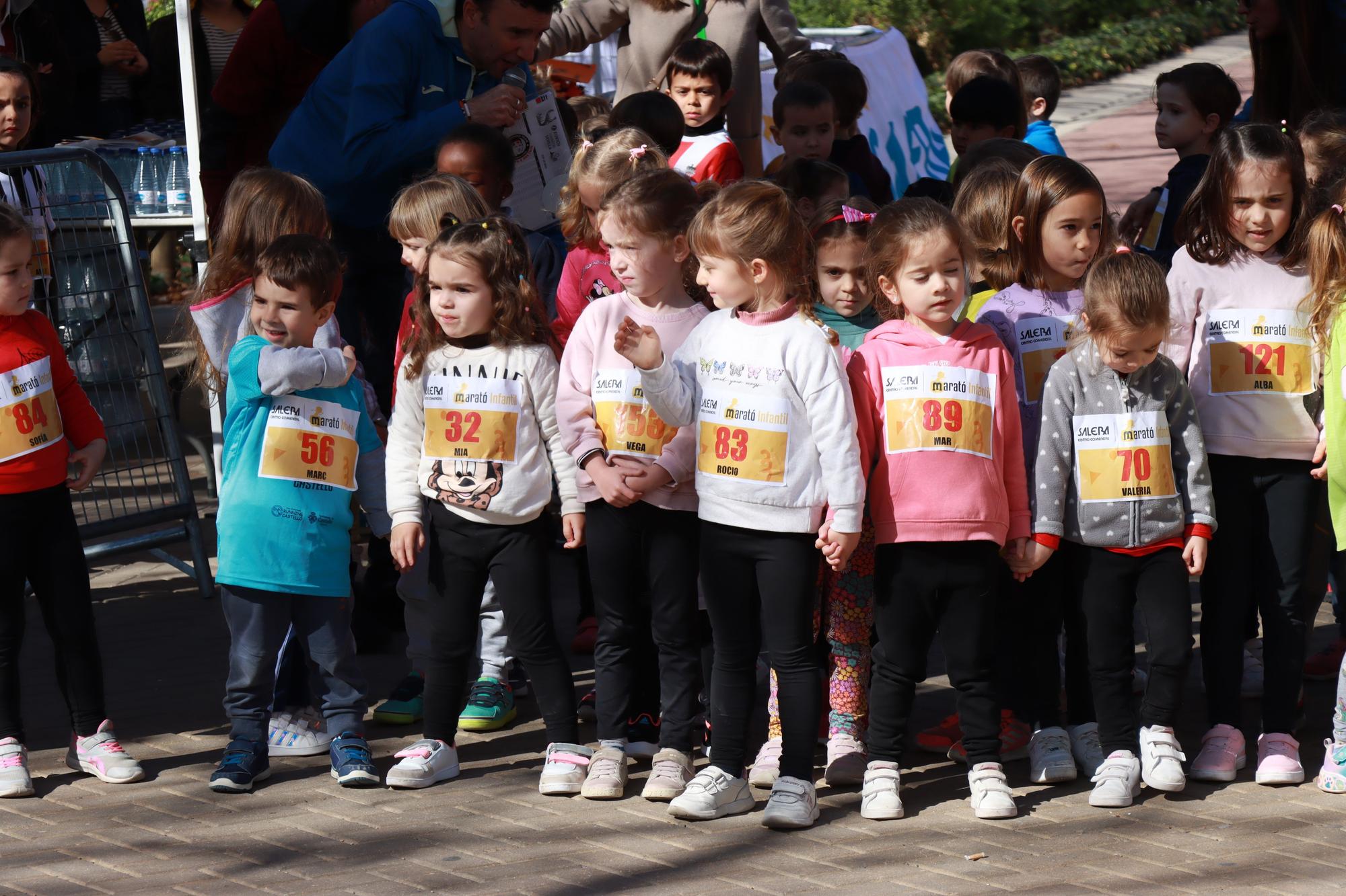 Las mejores imágenes de la maratón infantil en Castelló