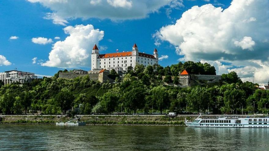 Bratislava: un castillo junto al Danubio
