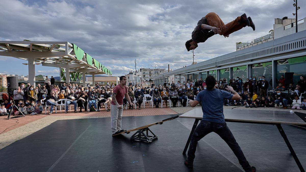 Imatge d'un espectacle de la Fira MIRA de 2022