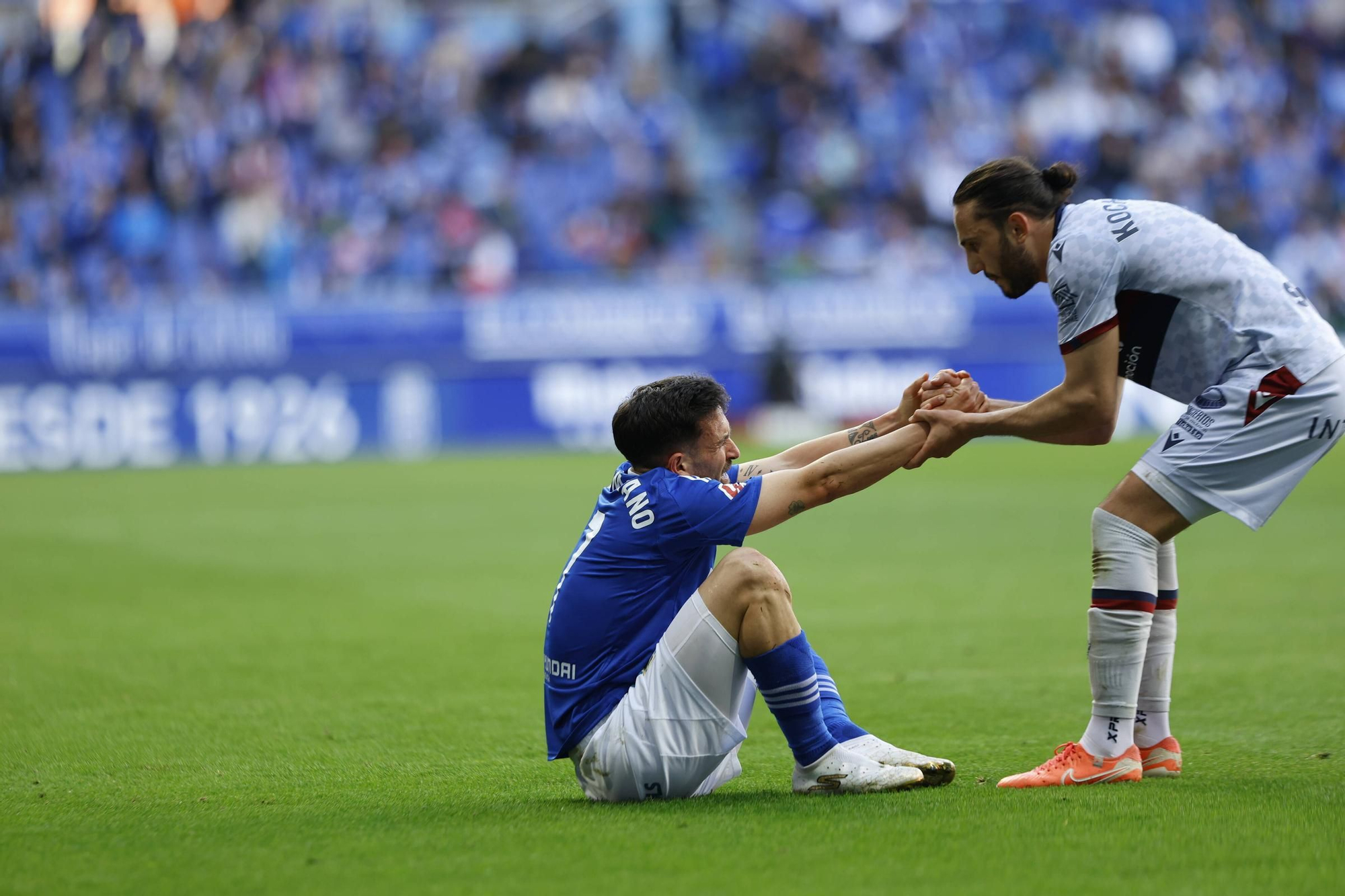 Así fue el partido entre el Oviedo y el Levante