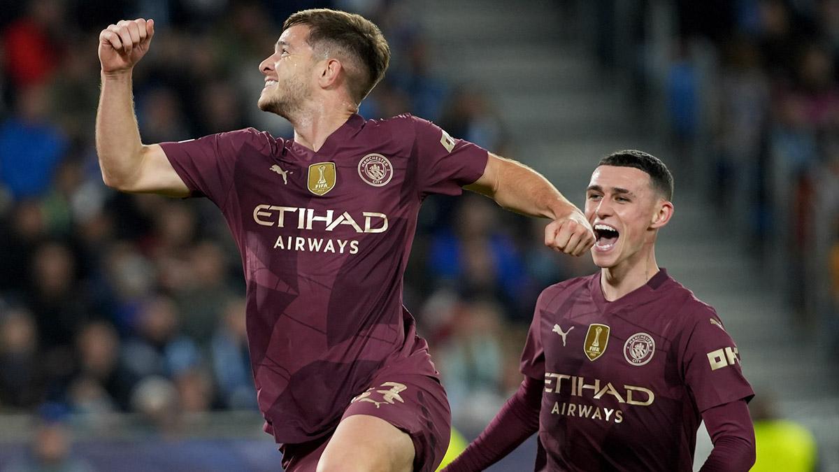 Slovan Bratislava - Manchester City: El gol de James McAtee