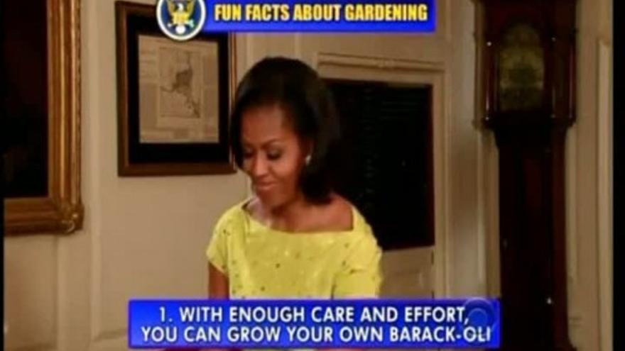 Cómo ser un buen jardinero: Los diez consejos de Michelle Obama